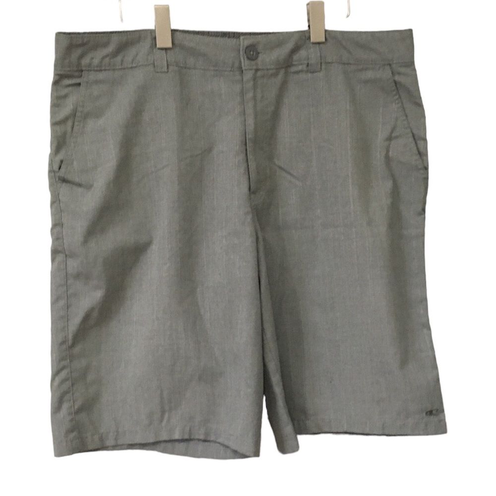 O’Niell Grey Pockets Zip Front Shorts Pants 36